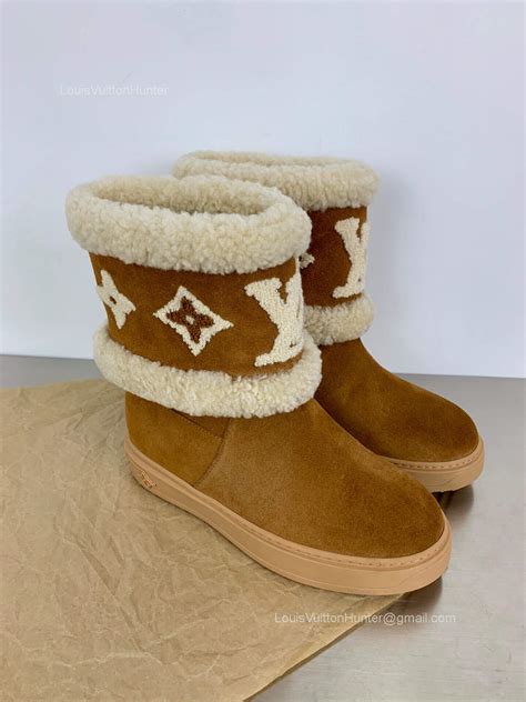 louis vuitton baby booties|louis vuitton shearling boots.